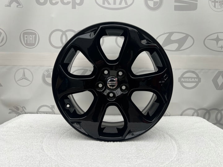 4x Alufelge 18 Zoll 7.5" 5x108 Glanz Schwarz 31200371 Volvo Xc60 I Rim Wheel FEL6275547862zb