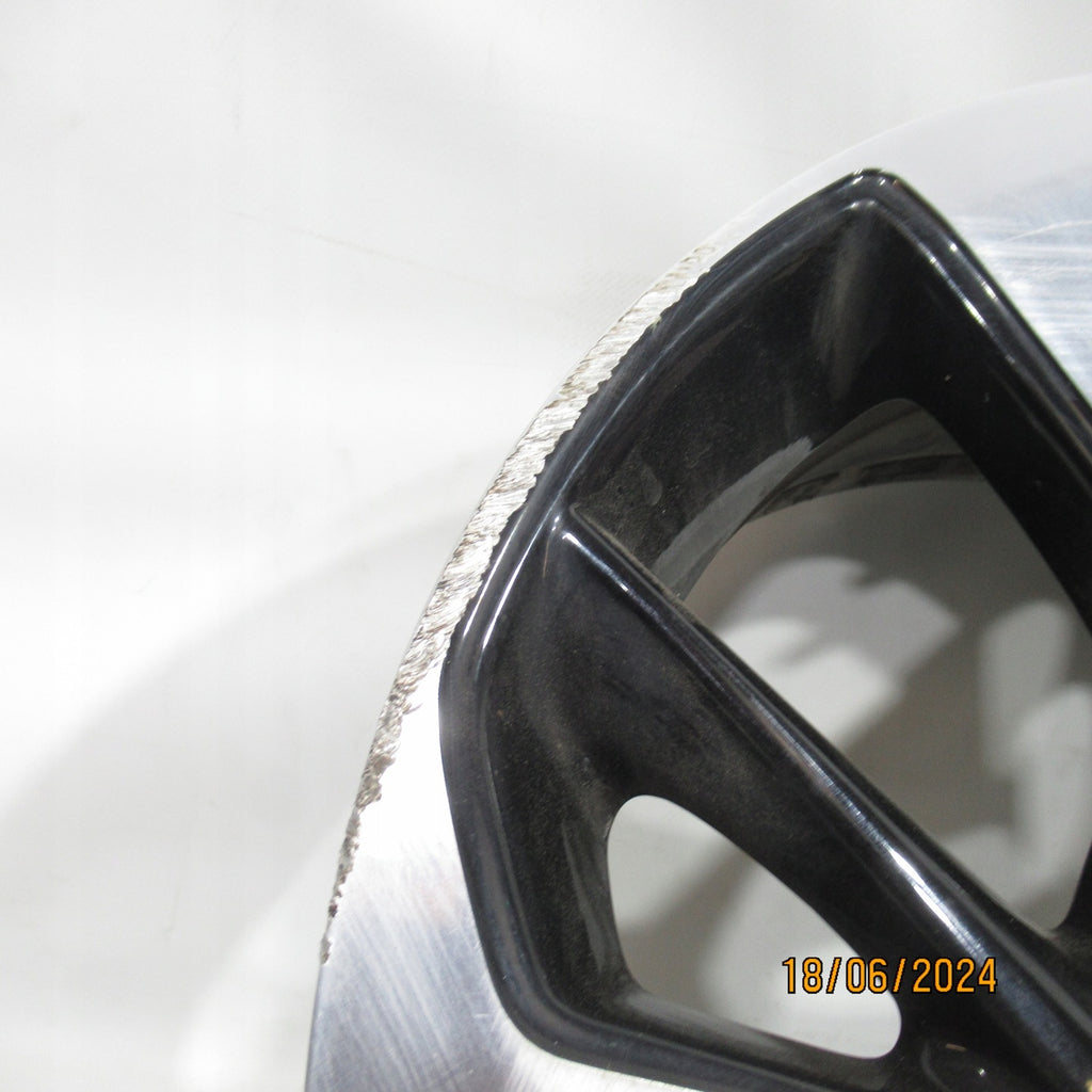 1x Alufelge 16 Zoll 6.5" 4x108 32ET Glanz 672044871, 9833892580, 93484566 Opel X