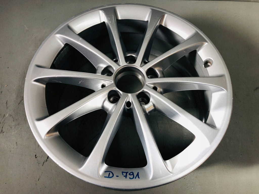 1x Alufelge 17 Zoll 6.5" 5x112 44ET A1774010300 Mercedes-Benz Rim Wheel