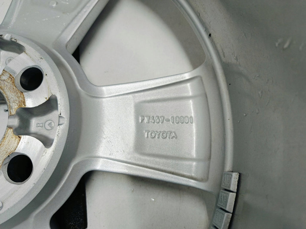 1x Alufelge 17 Zoll 6.5" 5x114.3 45ET Glanz Silber PW457-10001 Toyota C-Hr Chr FEL9014038732rn