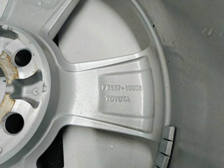 1x Alufelge 17 Zoll 6.5" 5x114.3 45ET Glanz Silber PW457-10001 Toyota C-Hr Chr FEL9014038732rn