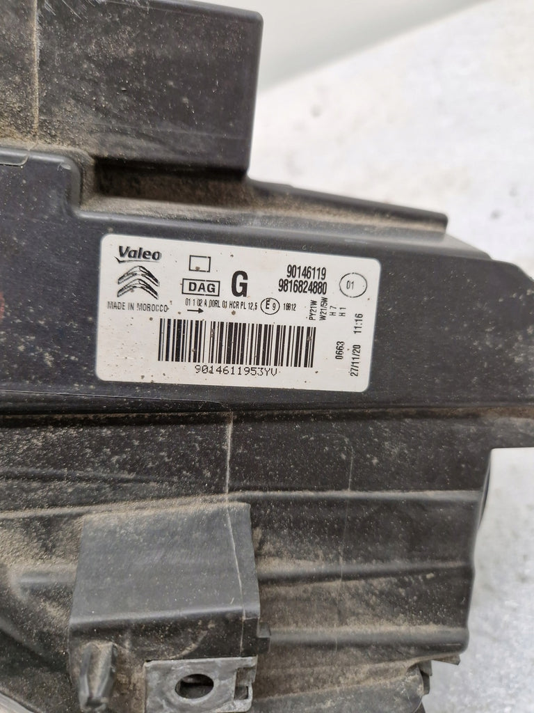 Frontscheinwerfer Citroën Berlingo 9816824880 LED Ein Stück (Rechts oder Links)