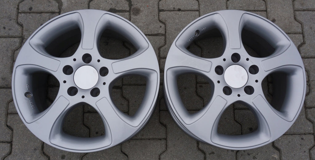 4x Alufelge 16 Zoll 6.0" 5x112 46ET Schwarz Audi Rim Wheel FEL8463641249fs