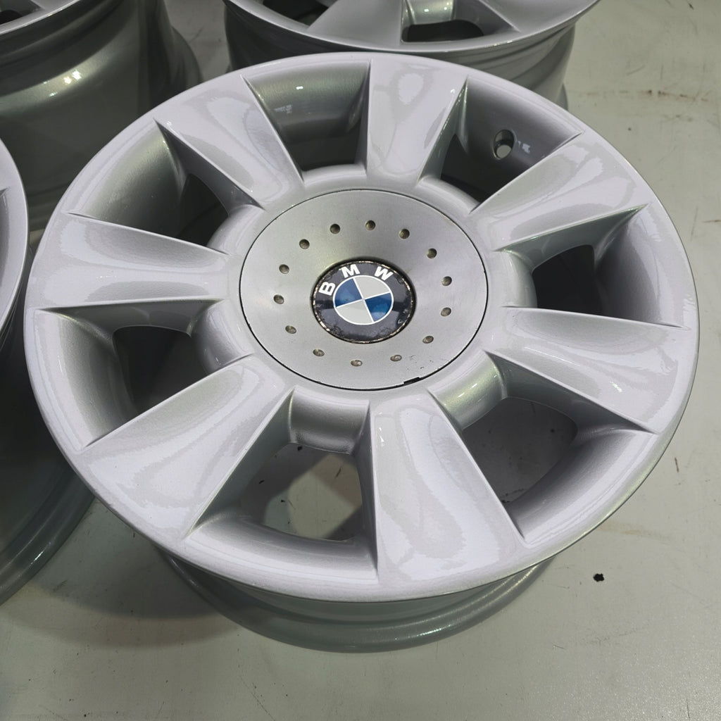4x Alufelge 15 Zoll 7.5" 5x120 20ET Silber 6751763-13 BMW 5 E39 Rim Wheel FEL7651530644kg