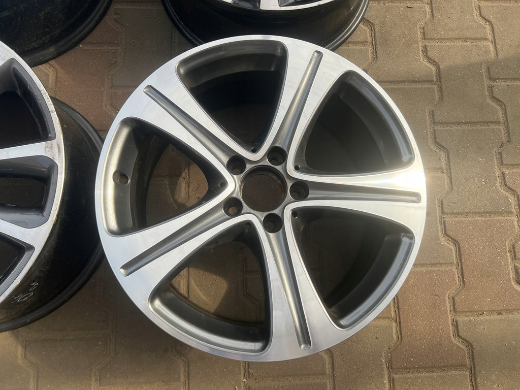 1x Alufelge 18 Zoll 8.0" 5x112 43ET Glanz A2134011400 Mercedes-Benz W213
