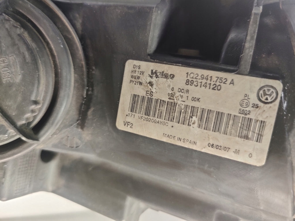 Frontscheinwerfer VW Eos 1Q2941752A Xenon Rechts Scheinwerfer Headlight SCH8067345007zy