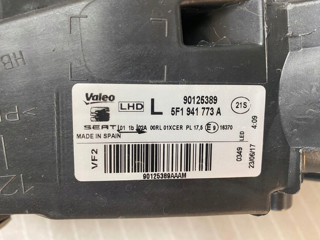 Frontscheinwerfer Seat Leon 5F1941773A LED Links Scheinwerfer Headlight