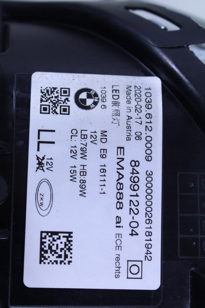 Frontscheinwerfer BMW 5 G31 G30 8499122 Rechts Scheinwerfer Headlight SCH3385825259xv