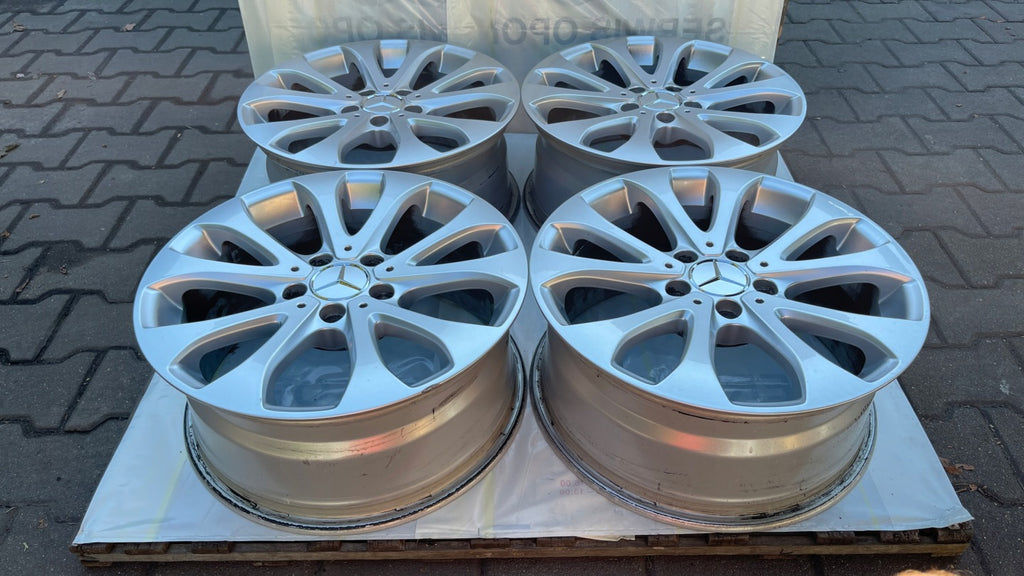 4x Alufelge 17 Zoll 7.5" 5x112 40ET Matt Silber A2134011000 Mercedes-Benz W213 FEL5839070652th