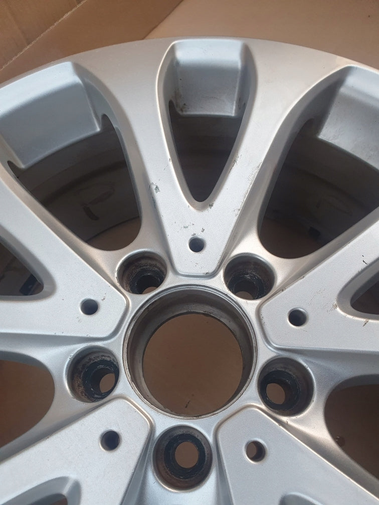 1x Alufelge 17 Zoll 7.5" 5x112 40ET Glanz Silber A2134011000 Mercedes-Benz FEL4574273671lf