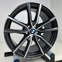 Load image into Gallery viewer, 1x Alufelge 18 Zoll 8.5" 5x112 40ET Glanz Graphit 6897082 BMW G20 Mg Rim Wheel FEL2391552135vk