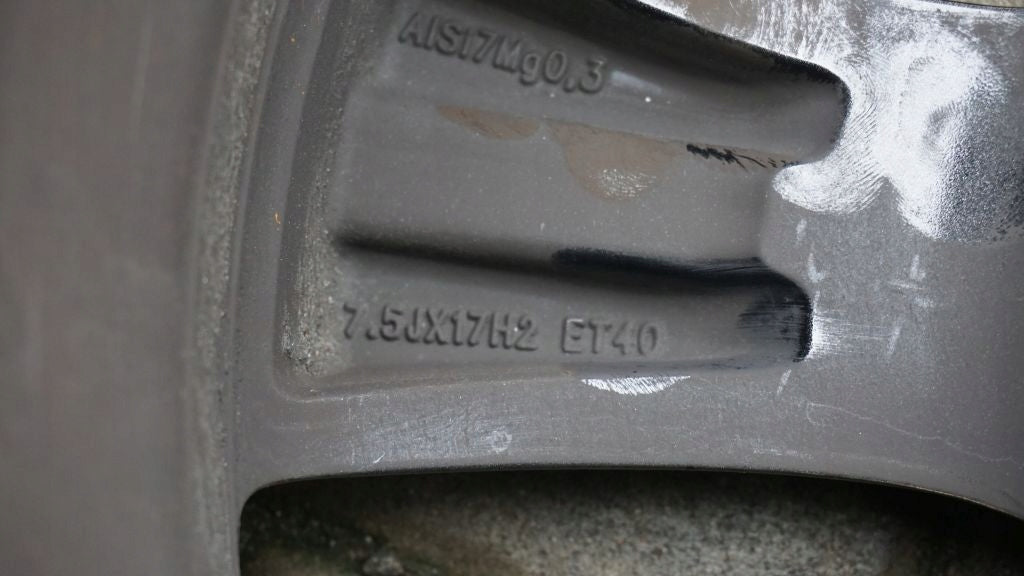 1x Alufelge 17 Zoll 7.0" 5x112 40ET A2134011200 Mercedes-Benz W213 Rim Wheel FEL7168303730ds