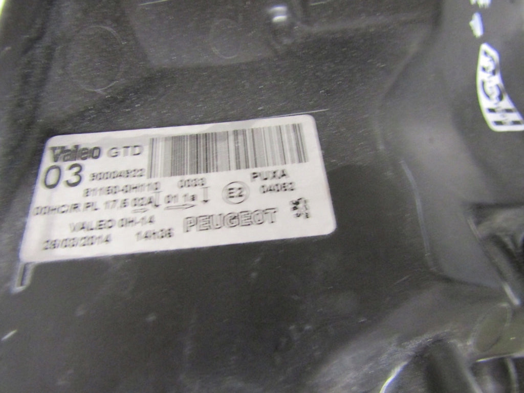 Frontscheinwerfer Peugeot 107 Links Scheinwerfer Headlight