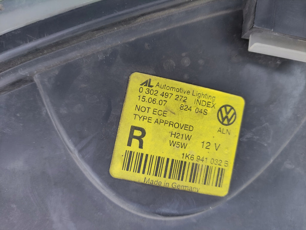 Frontscheinwerfer VW Golf V Jetta 1K6941032B Xenon Rechts Scheinwerfer Headlight SCH8199880854zn
