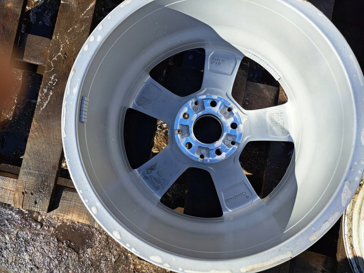 1x Alufelge 17 Zoll 8.0" 5x112 49 5ET Glanz Silber A2064014600 Mercedes-Benz FEL4597185239nf