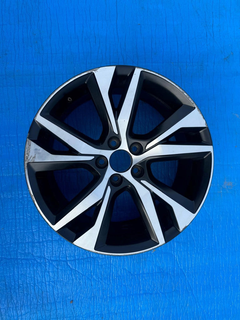 1x Alufelge 18 Zoll 8.0" 5x108 42ET Matt Schwarz 31471482 Volvo Rim Wheel FEL1104811713ws