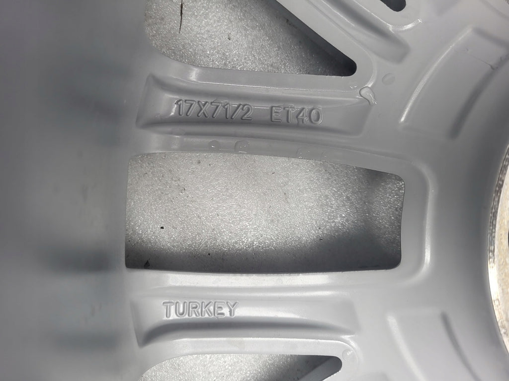 1x Alufelge 17 Zoll 7.5" 5x114.3 40ET Glanz Silber PW457-02003 Toyota Corolla FEL5863721560az