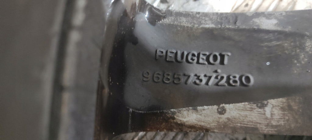 4x Alufelge 17 Zoll 7.0" 4x108 29ET Glanz Silber 9685737280 Peugeot 508 I FEL1670237903ks