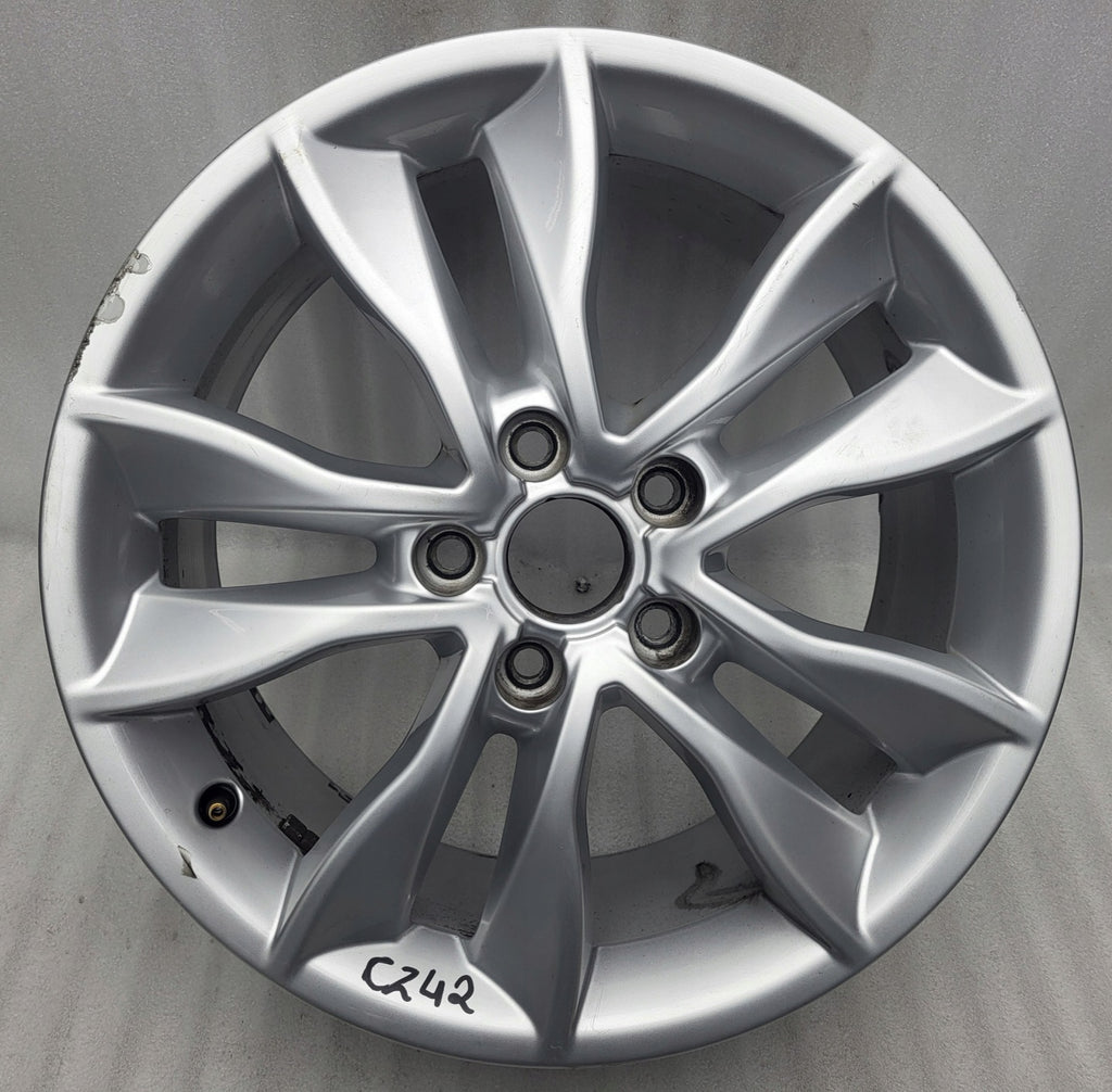 1x Alufelge 17 Zoll 7.0" 5x112 56ET Glanz Silber 8P0601025CC Audi A3 Rim Wheel FEL5794053573el