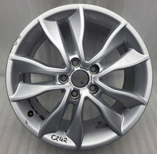 Load image into Gallery viewer, 1x Alufelge 17 Zoll 7.0" 5x112 56ET Glanz Silber 8P0601025CC Audi A3 Rim Wheel FEL5794053573el