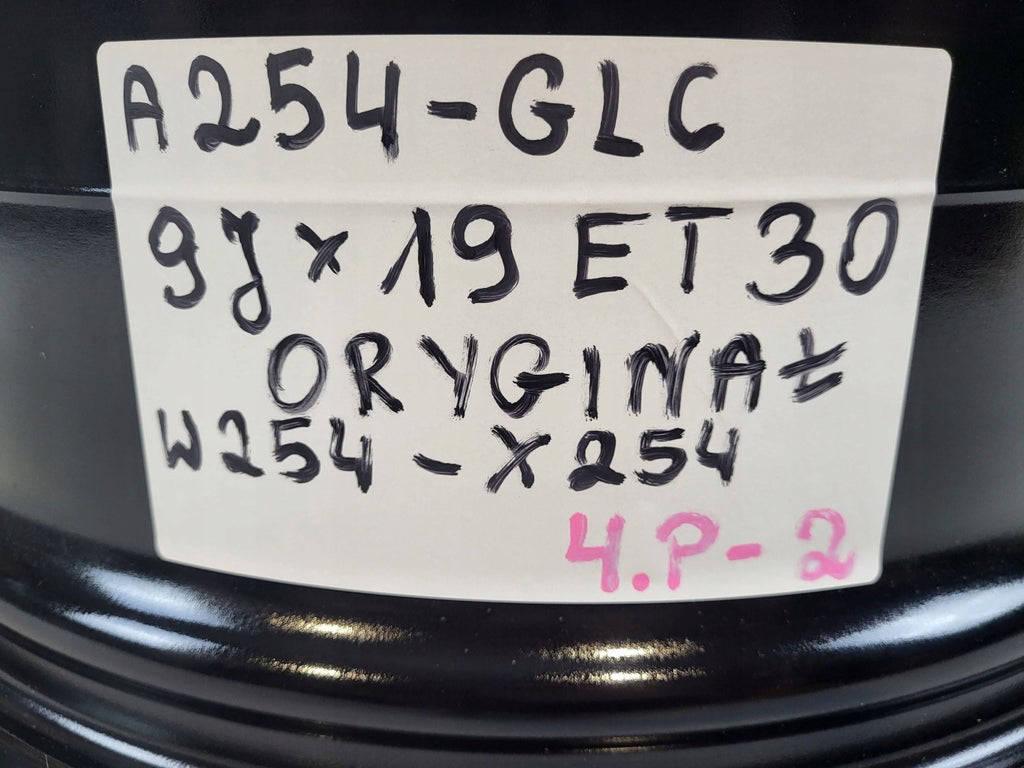 1x Alufelge 19 Zoll 9.0" 5x112 30ET A2544010500 Mercedes-Benz Glc Rim Wheel FEL7587427957vx