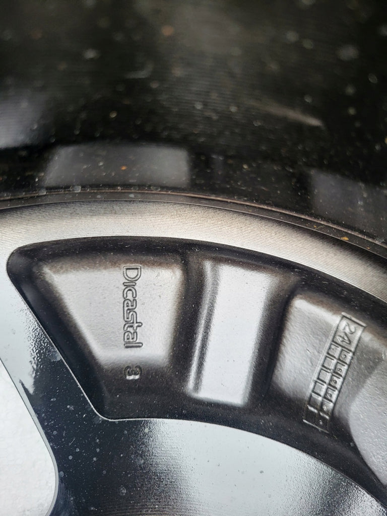 1x Alufelge 16 Zoll 6.5" 4x100 45ET Glanz Schwarz 403006547R Dacia Sandero I FEL2139115109qr