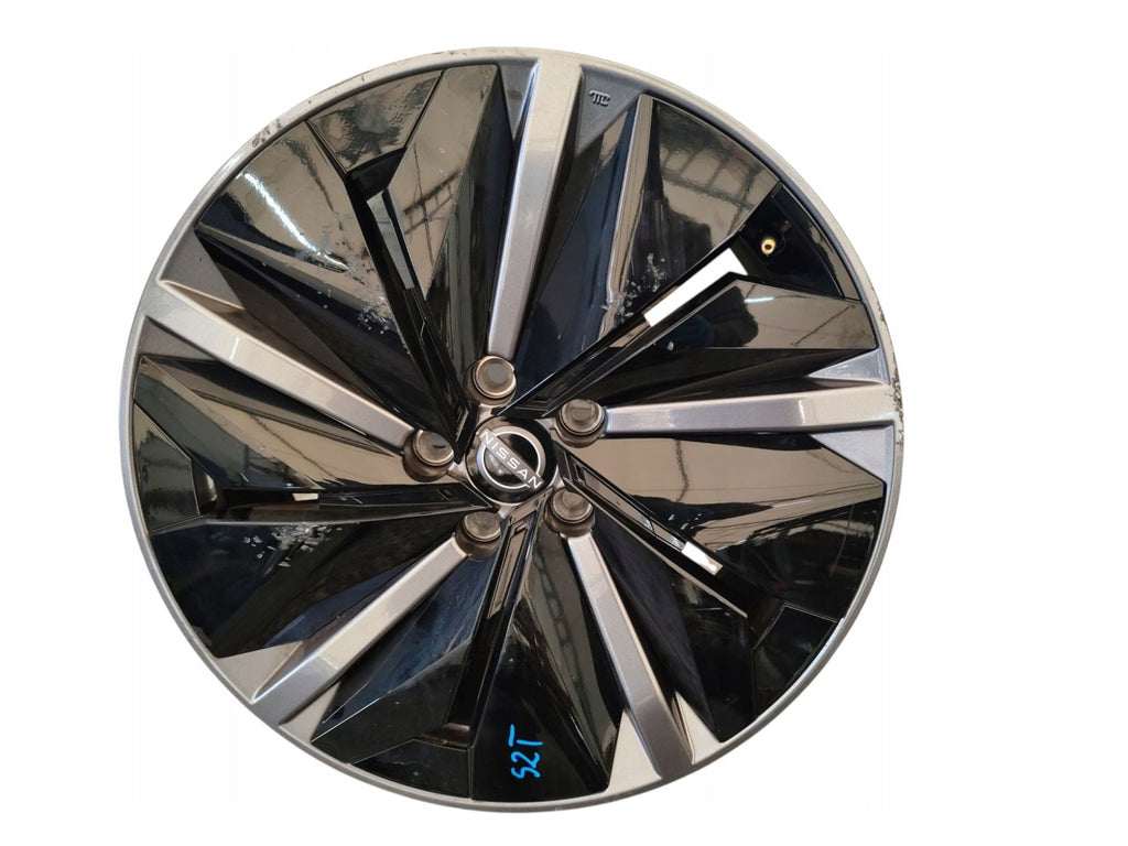 1x Alufelge 19 Zoll 7.0" 5x114.3 Glanz Nissan Qashqai I J12 Rim Wheel FEL3633979774yl
