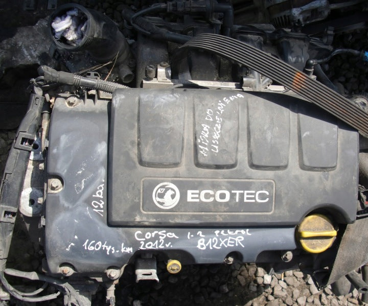 Motor Opel Corsa D B12XER 1.2 160TKm 2012 Benzin Engine Komplett MOT4170143455lv