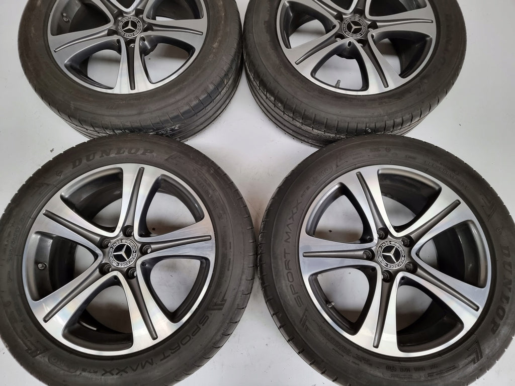 4x Alufelge 17 Zoll 7.5" 5x112 40ET A2134011200 Mercedes-Benz W213 Rim Wheel FEL6461619811gh