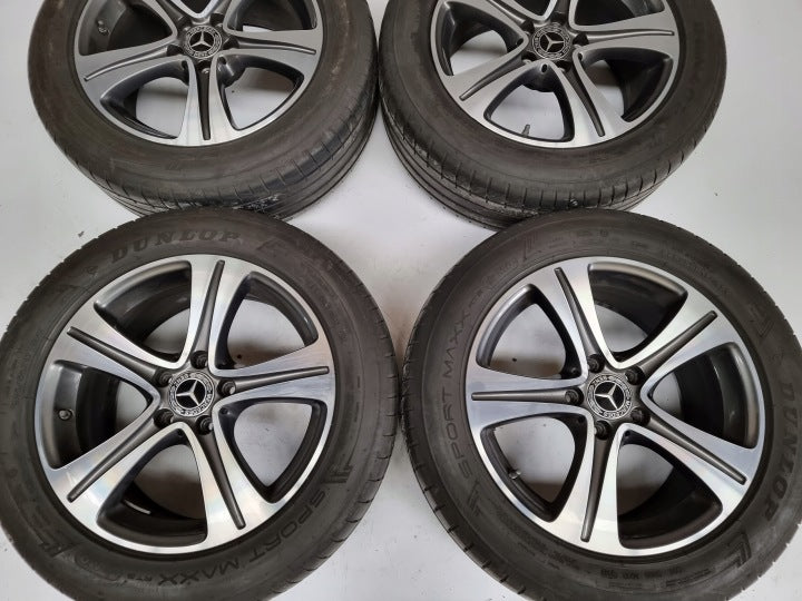 4x Alufelge 17 Zoll 7.5" 5x112 40ET A2134011200 Mercedes-Benz W213 Rim Wheel FEL6461619811gh