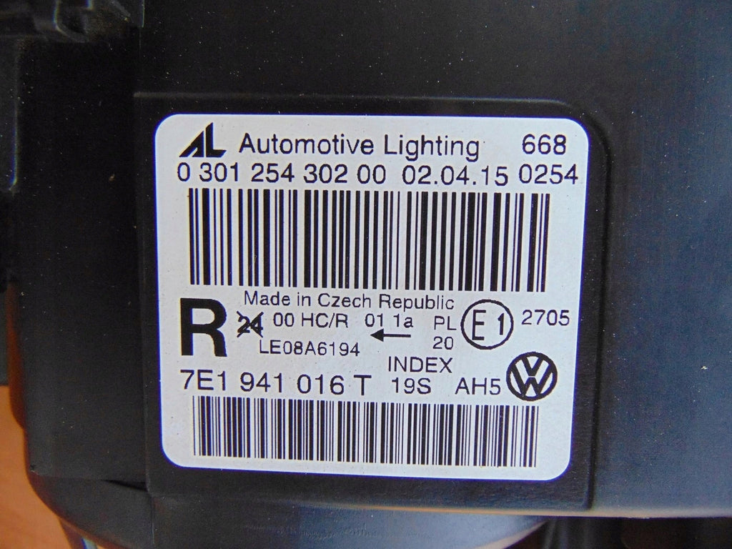 Frontscheinwerfer VW Multivan Transporter 7E1941016T Rechts Headlight SCH5269913276fh
