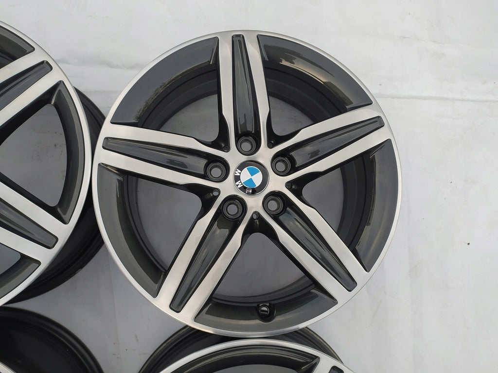 4x Alufelge 17 Zoll 7.5" 5x112 54ET Glanz Silber 6855091 BMW 4 Gran 2 Tourer F45 FEL7902136270kk