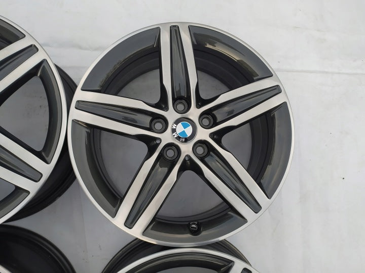 4x Alufelge 17 Zoll 7.5" 5x112 54ET Glanz Silber 6855091 BMW 4 Gran 2 Tourer F45 FEL7902136270kk