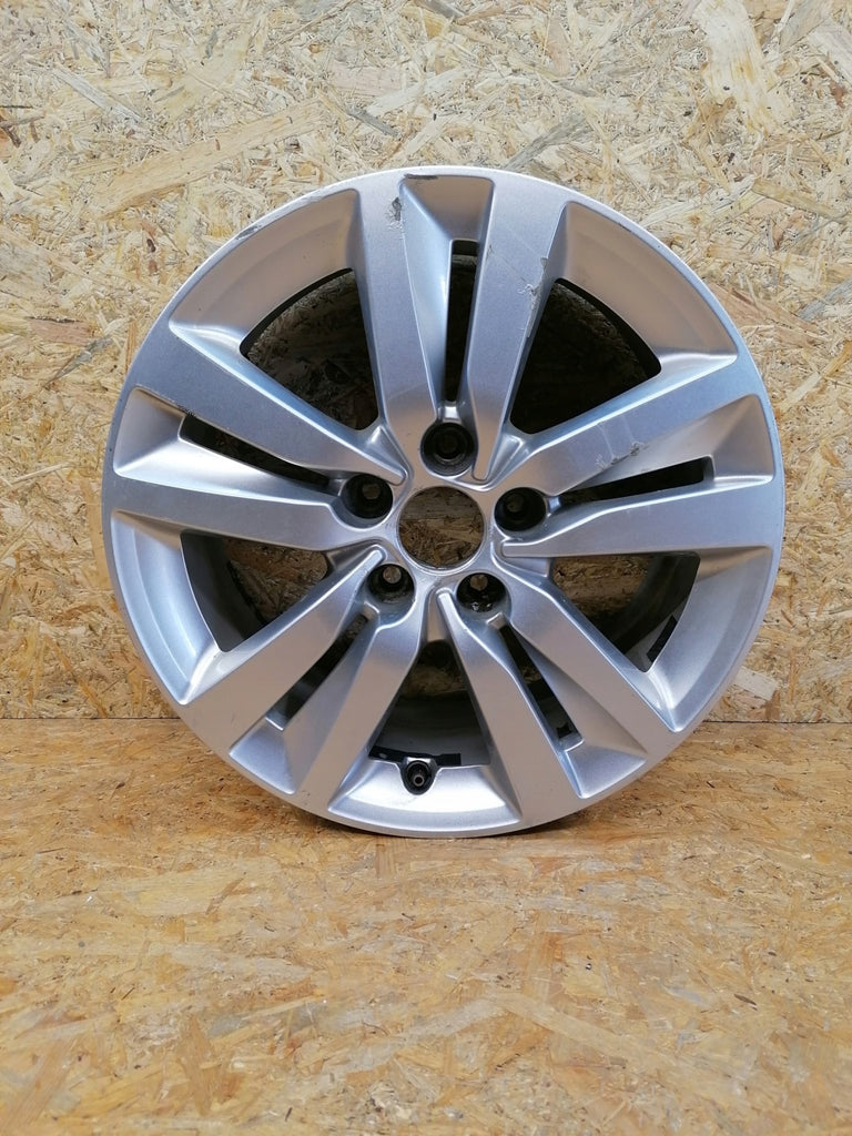 1x Alufelge 16 Zoll 7.0" 5x108 44ET 9677989577 Peugeot 308 Ii Rim Wheel FEL7999911547ju