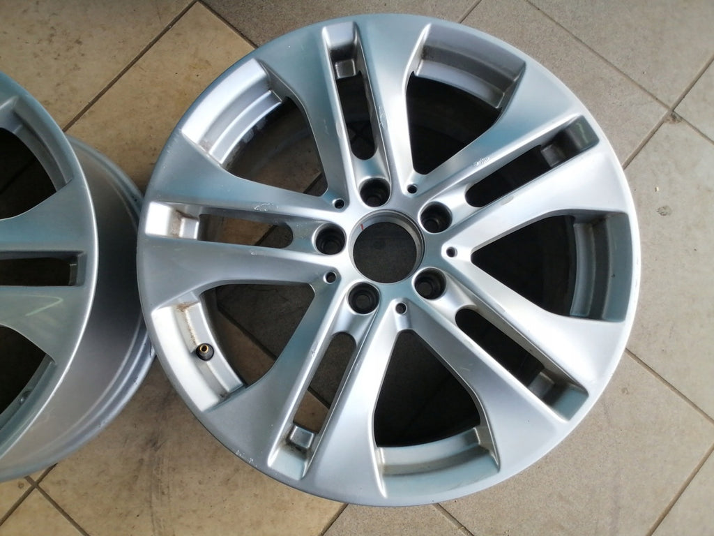 4x Alufelge 17 Zoll 7.5" 5x112 47ET Glanz Silber A2044017502 Mercedes-Benz W204 FEL8737838150bm