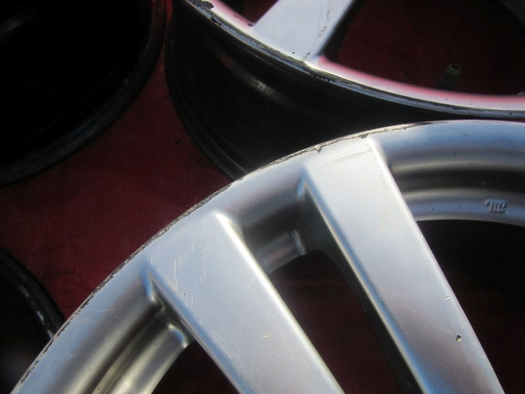 4x Alufelge 18 Zoll 8.0" 5x112 45ET Schwarz Audi Tt Rim Wheel FEL6182156435qk