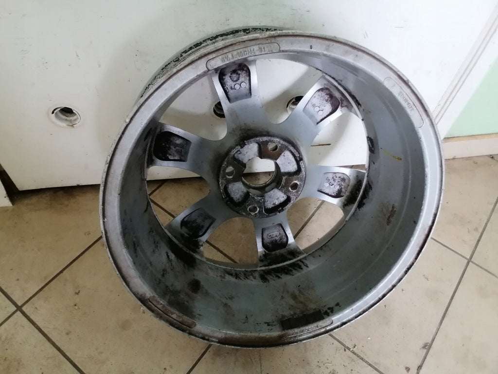1x Alufelge 16 Zoll 6.5" 4x108 31ET Glanz Schwarz 9652489880 Peugeot Rim Wheel FEL1335376846ng