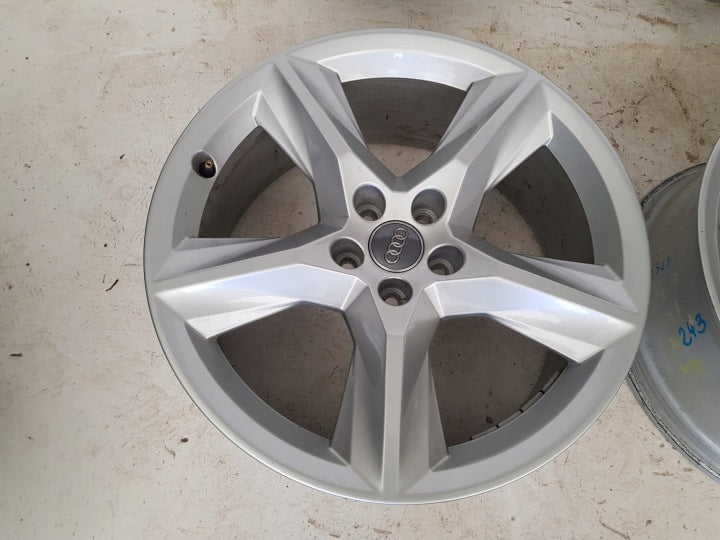 1x Alufelge 19 Zoll 8.0" 5x112 28ET 4M0601025F Audi Q7 Rim Wheel FEL7390430746ah