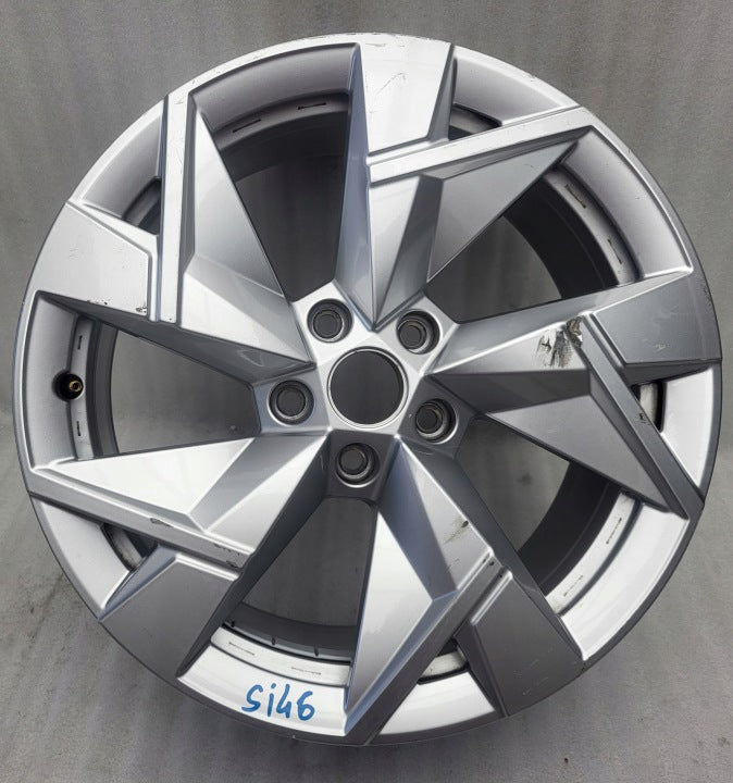 1x Alufelge 18 Zoll 7.5" 5x112 40ET Glanz Silber 57H601025 Skoda Kodiaq FEL1843676667tc