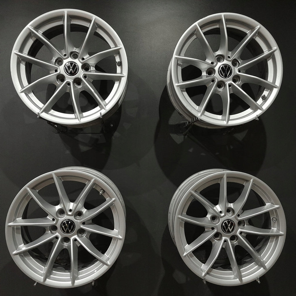 4x Alufelge 16 Zoll 6.5" 5x112 22ET 6876921-F605291 Audi I Rim Wheel FEL1877208667fc
