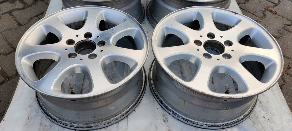 4x Alufelge 16 Zoll 8.0" 5x112 32ET Silber A2094011002 Mercedes-Benz Rim Wheel