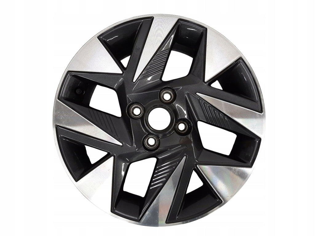 1x Alufelge 15 Zoll 6.0" 4x100 48ET Glanz 52910-K7500 Hyundai I10 Iii Rim Wheel FEL9994828496cn