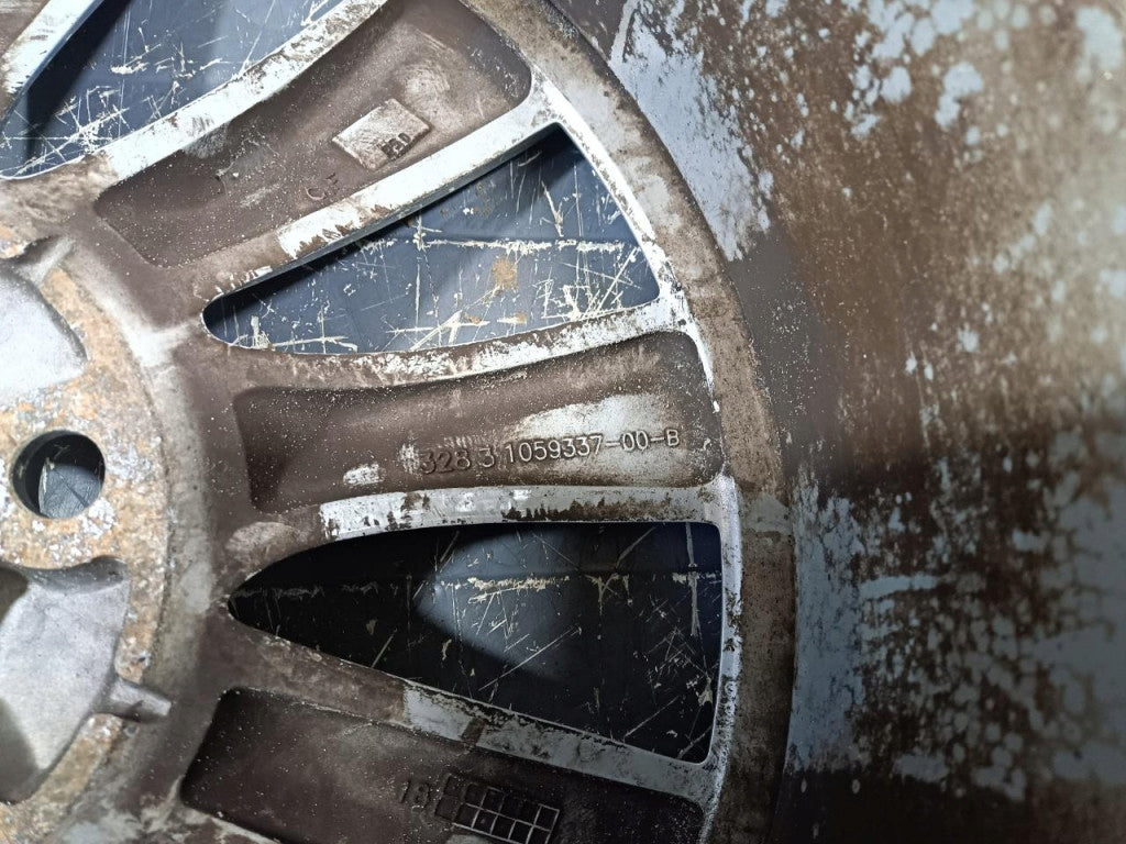 1x Alufelge 19 Zoll 8.0" 5x120 Tesla Rim Wheel FEL5559087128tq