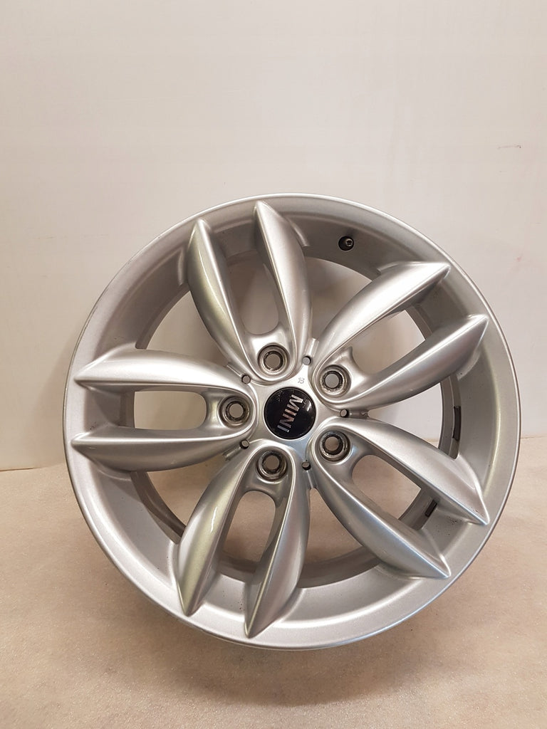 1x Alufelge 17 Zoll 7.0" 5x120 50ET Glanz Silber 9803723 Mini R60 R61 Rim Wheel