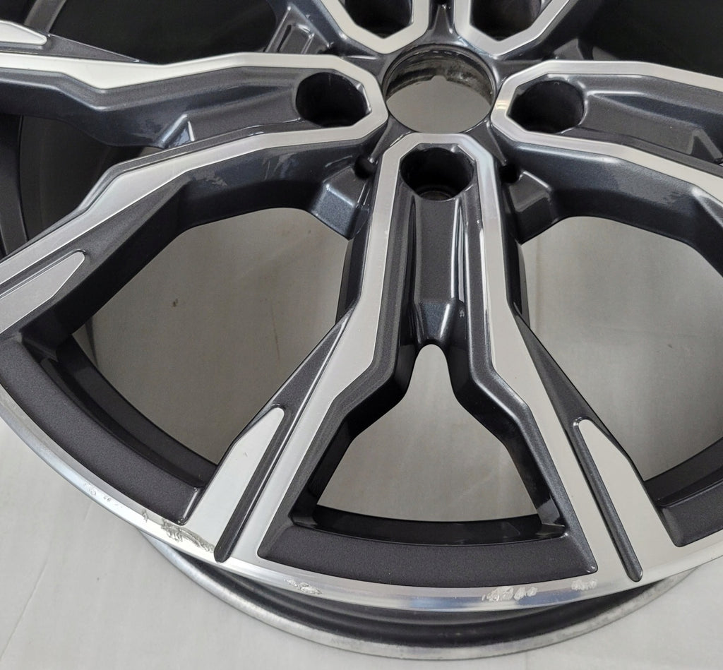 1x Alufelge 19 Zoll 8.0" 5x112 47ET 8092163 BMW F39 F48 Rim Wheel FEL8927076047wk