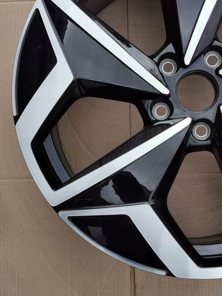1x Alufelge 19 Zoll 7.5" 5x112 50ET Glanz Schwarz 10A601025S VW Id.3 Rim Wheel FEL7309066638rx