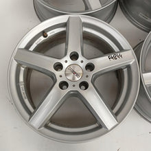Laden Sie das Bild in den Galerie-Viewer, 4x Alufelge 16 Zoll 6.5" 5x112 46ET Glanz Silber Audi I Rim Wheel FEL7598496500cr