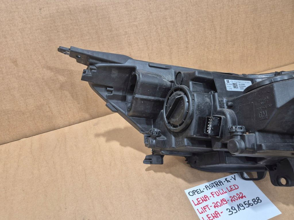 Frontscheinwerfer Opel Astra K 39195688 Full LED Links Scheinwerfer Headlight SCH4815207436ea