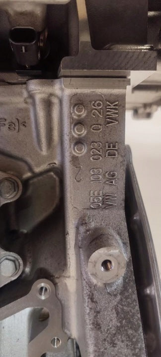 Motor VW DXD 1.9 ETSI 90PS 66kW 4TKm 2025 Benzin Engine Unkomplett MOT3400799327li