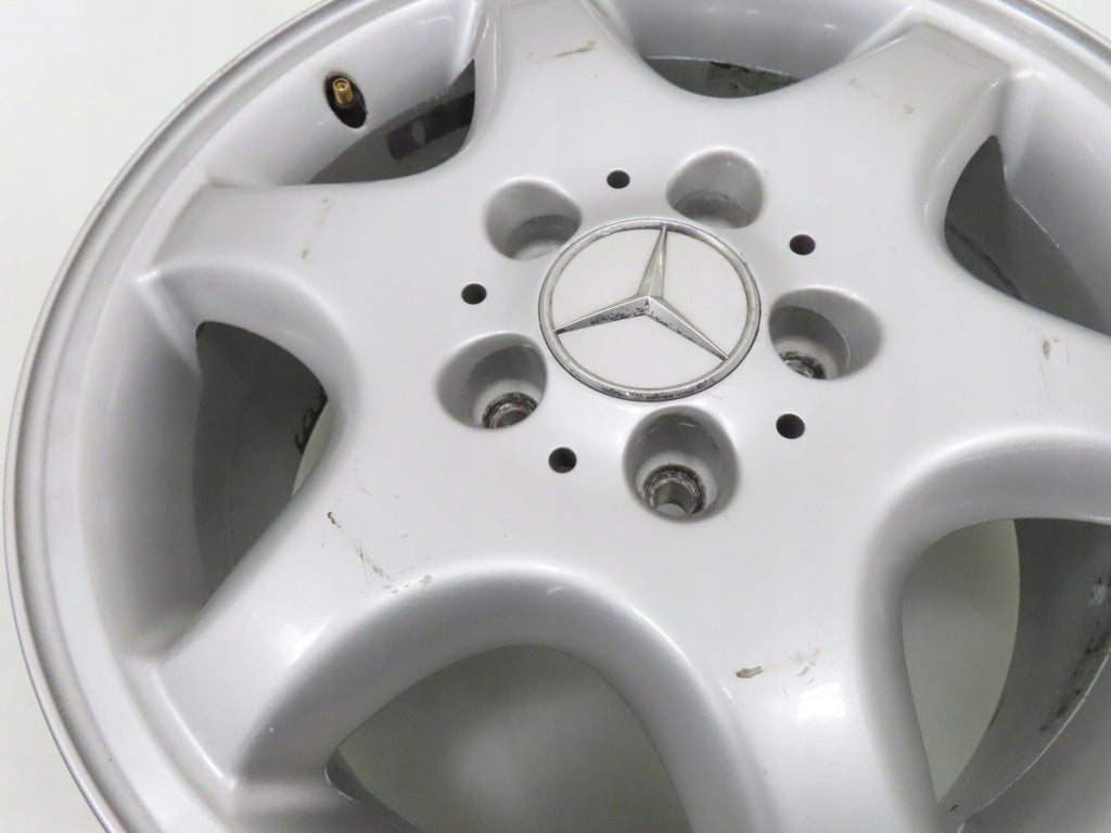 1x Alufelge 16 Zoll 7.0" 5x112 37ET Glanz Silber A2084010502 Mercedes-Benz Clk FEL9902500995jj